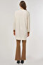 Visually Printed Rayon Sweatshirt Ecru - 5