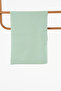 Cotton Blend Natural Shawl Mint - 2