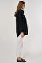 Velvet Tunic with Chain Detail Black - 6