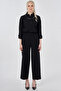 Basic Relaxed Fit Trousers Black - 2