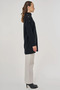 Button Detailed Knitwear Tunic Black - 6