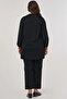 Visually Printed Rayon Sweatshirt Black - 4