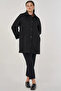 Embossed Pattern Jacket Black - 2