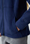 Indigo Thick Soft Textured Standard Fit Embroidered Fleece Girls' Sweatshirt - 75152 - 3