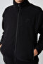 Black Thick Soft Textured Standard Fit Embroidered Fleece Boys' Sweatshirt - 11223 - 2