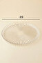 Selen Concept Papatya Model Handmade Glass Large Plate - 8