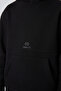 Black Cotton Thick Inside Hairy Soft Textured Standard Fit Embroidered Boy's Tracksuit Suit - 11255 - 3