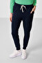 Water Green-Navy Blue Hooded Oversized Women's Tracksuit Set - 95336 - 2