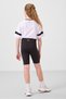 White-Black V-Neck Belt Detailed Standard Fit Performance Girl's Tights Suit - 75187 - 7