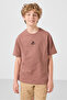 Cinnamon-Dark Beige Cotton Oversize Fit Woven Lightweight Flexible Chino Boy Shorts Suit - 11276 - 5