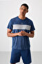 Parliament Breathable Jacquard Slim Stretchy Standard Fit Men's Performance T-Shirt - 88398 - 5