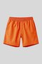 Neon Orange Quick-Dry Standard Fit Men's Swim Shorts - 81237