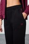 Erguvan-Black Cotton Thick Hooded Oversize Fit Women's Tracksuit Set - 95343 - 7