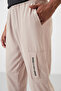 Beige Slim Soft Comfort Fit Men's Sweatpants - 82120 - 5