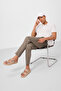 Camel Standard Fit Woven Lightweight Stretchy Chino Men's Trousers - 82179