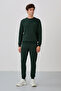 طقم بدلة رياضية للرجال من Andy Pine Green Raised - 85190 - 5