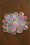 Mother of Pearl Bag Decoration Flake 20 mm 20 Grams Approximately 210 Pieces - 2