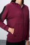Erguvan-Black Cotton Thick Hooded Oversize Fit Women's Tracksuit Set - 95343 - 5
