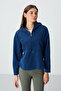 Parlament Thick Soft Textured Hooded Standard Fit Embroidered Fleece Women's Sweatshirt -97286 - 6