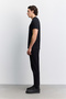 Men's Black Crew Neck Soft Touch Basic Regular Fit T-Shirt A62Y1037 - 3