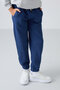 Standard Fit Basic 2-Pack Parlament-Grey Melange Boys' Tracksuit Bottom - 11225 - 3