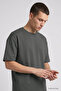 Khaki Oversize Fit Basic Men's Shorts Set - 85292 - 5