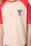 Beige O-Neck Cotton Printed Comfortable Form Fit Girls' T-Shirt - 75179 - 6