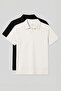 Rahat Form Polo Collar 2-Pack Black-Ecru Men's T-Shirt - 88496