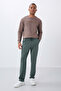 Çağla Laced Pocketed Standard Fit Classic Leg Men's Sweatpants - 84682