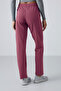 Soft Cherry High Waist Pocket Comfortable Fit Classic Leg Women's Sweatpants - 94584 - 5