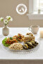 Selen Concept Papatya Model Handmade Glass Large Plate