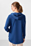 Parlament Soft Textured Hooded Standard Fit Women's Tunic Sweatshirt - 97302 - 6