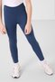 Black-Parliament O Neck Side Stripe Detailed Standard Fit Performance Girl's Tights Suit - 75191 - 7