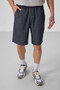 Denim Navy Blue Standard Fit Woven Light Flexible Chino Men's Shorts - 81290 - 3
