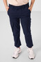 Navy Blue Standard Fit Woven Lightweight Flexible Chino Boys' Trousers - 11271 - 2