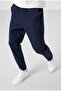 Navy Blue Standard Fit Woven Light Flexible Chino Men's Trousers - 82178 - 3