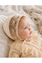 Double-Breasted, Side-Tied, Lace-Trimmed Mevlüt Jumpsuit Set with Hat - 4
