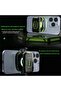 Mobile Gaming Cooling Fan, ICE Maker Cooler, RGB LED Light, 3000mAh External Battery, Temperature Display, Phone Game Cooler, Live Streaming Radiator, Black/Green - 3