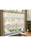 Farbela Perde Embroidered Panel Curtain on Linen Ecru - 3
