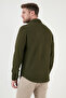 Cotton Double Pocket Long Sleeve Regular Fit Winter Shirt Men's SHIRT CF24W127221 - 6
