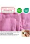Luxury Muslin Pillowcase 2 Pieces - 100% Cotton, 2-Layer, High Quality Muslin Pillowcase Set - 4