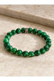 Bright Green Agate Natural Stone Bracelet - 4