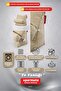 Back Support Pillow Tv Pillow with Waist and Neck Support Reading Pillow Postoperative Pillow Light Beige - 3