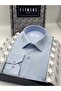 Classic Long Sleeve Linen Cotton Gift Boxed Men's Shirt Fs-001261 - Light Blue - 2