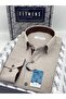 Classic Long Sleeve Linen Cotton Gift Boxed Men's Shirt FS-001261 - Beige