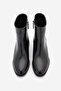 Women's Metal Heel Thick Heeled Boots Lumbi Black - 7