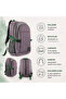Moods up Lucky Laptop Backpack Gray - 2