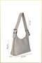 Mira Hand and Shoulder Bag - Cream - 2