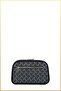 Women's Patterned Leather Design Strap Hand and Shoulder Bag - Black - 2