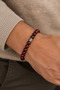 Garnet Stone Bracelet - Fashionable and Original Unisex Accessory 8mm - 2